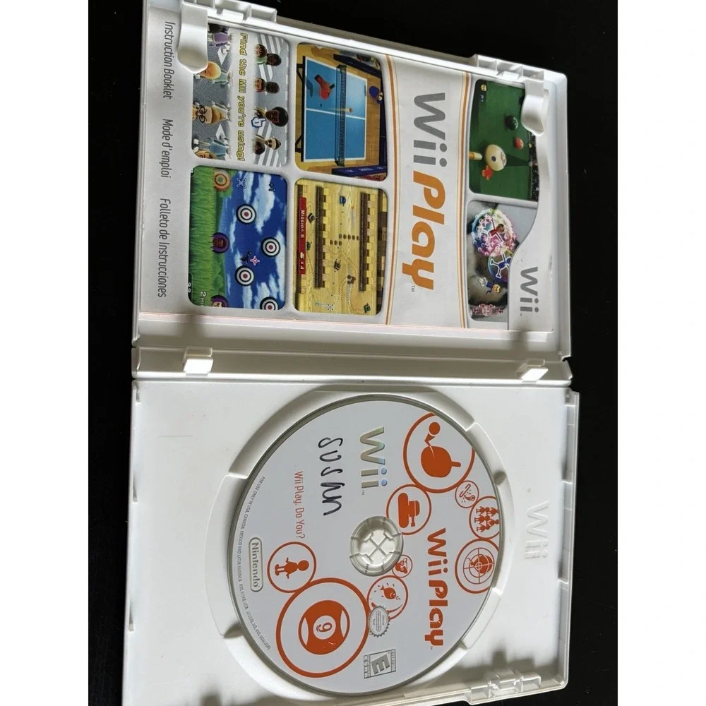 Nintendo Wii Play‎ Nintendo Wii 2006 E Multiplayer Video Game CIB